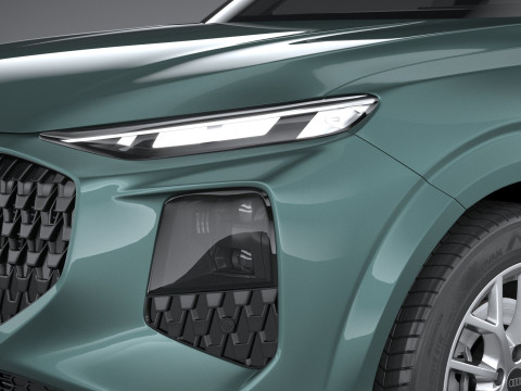 Audi Q3 base 2026 3D Modell