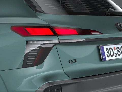 Audi Q3 base 2026 3D Model