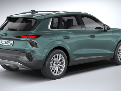 Audi Q3 base 2026 3D Modell