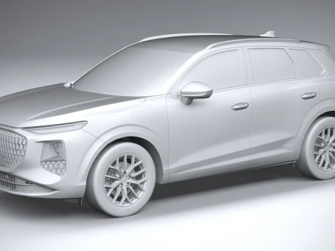 Audi Q3 base 2026 3D Model