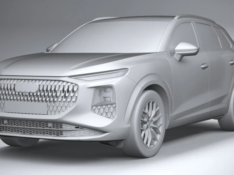 Audi Q3 base 2026 3D Model