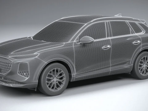 Audi Q3 base 2026 3D Model