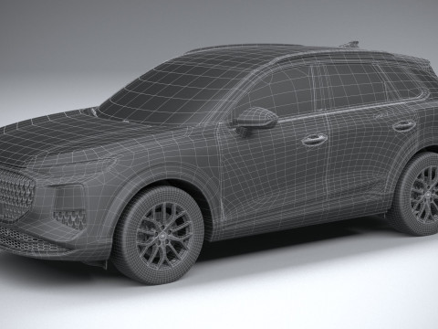 Audi Q3 base 2026 3D Modell