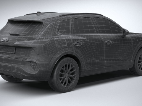 Audi Q3 base 2026 3D Modell