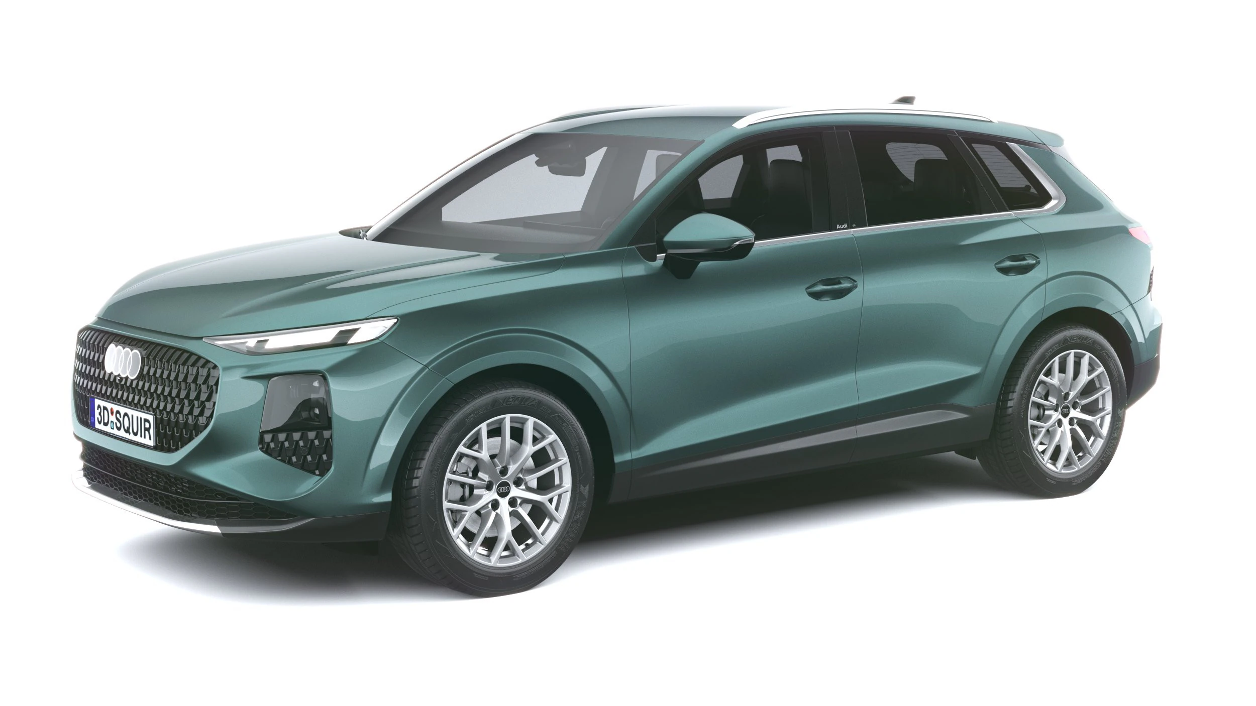 Audi Q3 base 2026 3D Model .c4d .max .obj .3ds .fbx .stl .blend