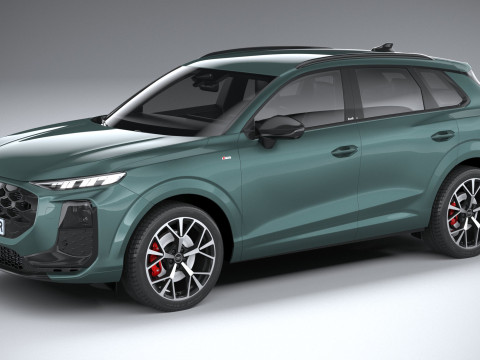 Audi Q3 S-Line 2026 3D Modell