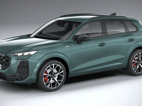 Audi Q3 S-Line 2026 3D Model