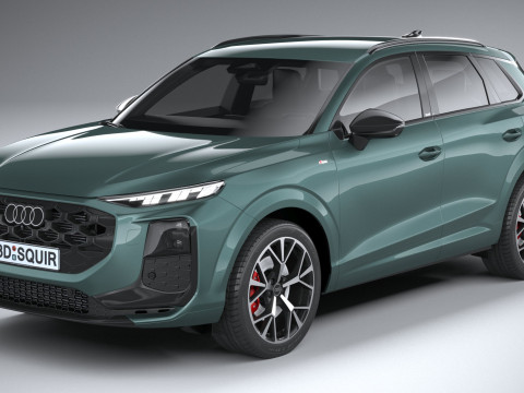 Audi Q3 S-Line 2026 3D Model