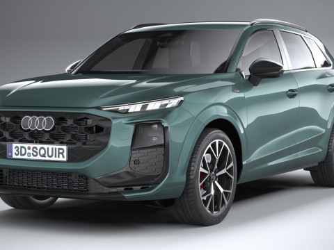 Audi Q3 S-Line 2026 3D Model
