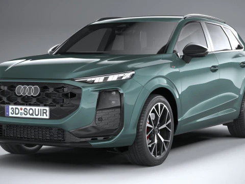 Audi Q3 S-Line 2026 3D Model