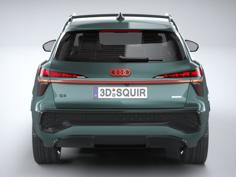 Audi Q3 S-Line 2026 3D Model