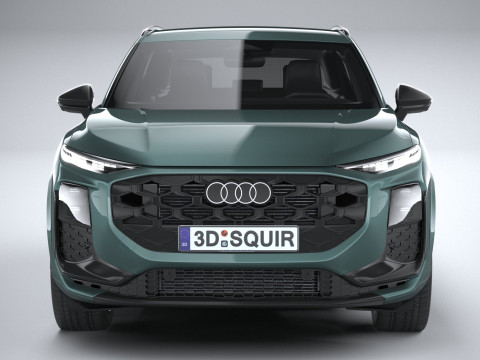 Audi Q3 S-Line 2026 3D Model