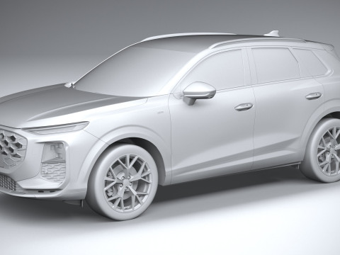 Audi Q3 S-Line 2026 3D Model