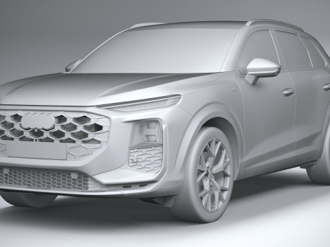 Audi Q3 S-Line 2026 3D Model