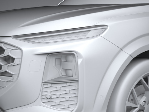 Audi Q3 S-Line 2026 3D Model
