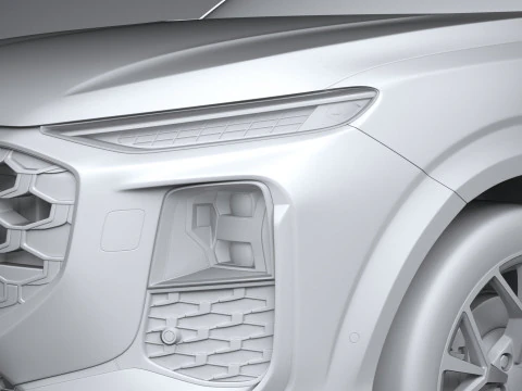 Audi Q3 S-Line 2026 3D Model