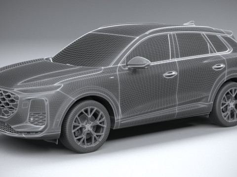 Audi Q3 S-Line 2026 3D Model