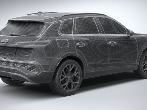 Audi Q3 S-Line 2026 3D Model