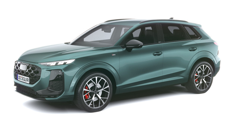 奥迪 Q3 S 线 2026 3D 模型 .c4d .max .obj .3ds .fbx .stl .blend 