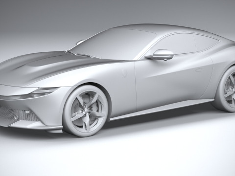 Ferrari Amalfi 2026 3D Model