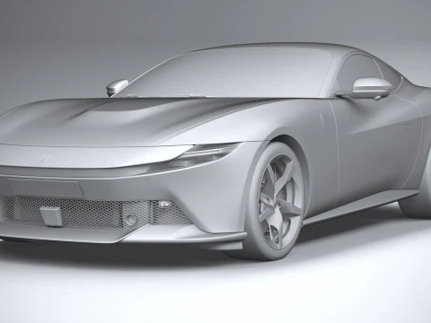 Ferrari Amalfi 2026 3D Model
