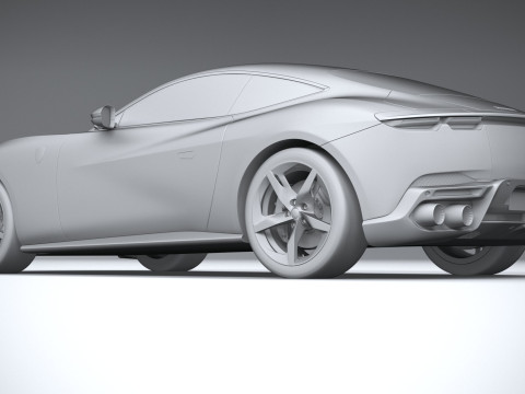 Ferrari Amalfi 2026 3D Model