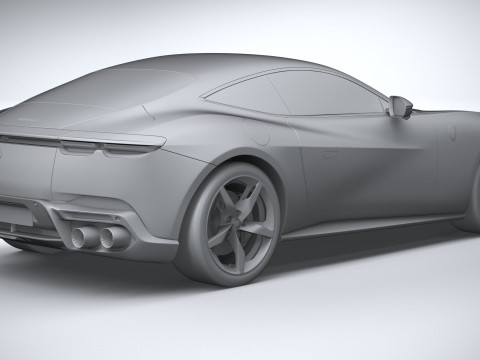 Ferrari Amalfi 2026 3D Model