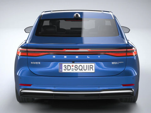 吉利银河A7 2026 3D 模型