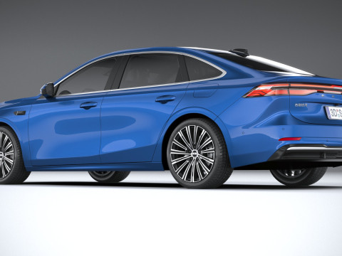 Geely Galaxy A7 2026 3D Модель