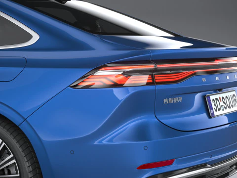 吉利银河A7 2026 3D 模型