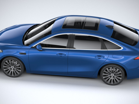 Geely Galaxy A7 2026 3D Модель