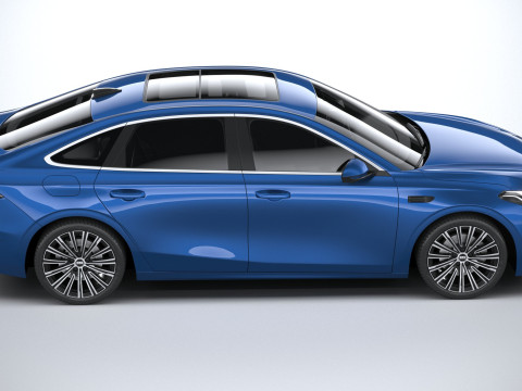 Geely Galaxy A7 2026 3D Модель