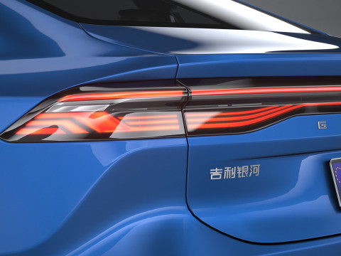 Geely Galaxy A7 2026 3D Модель