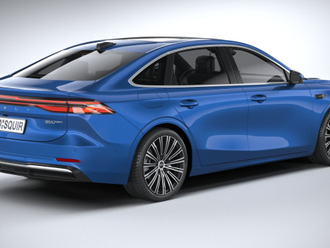 Geely Galaxy A7 2026 3D Модель