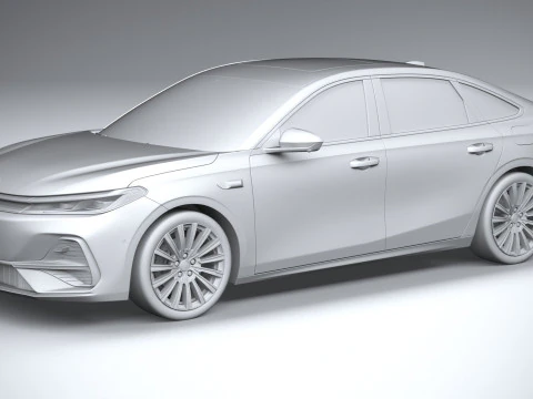 吉利银河A7 2026 3D 模型