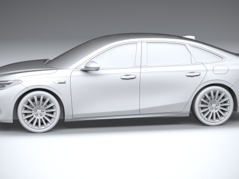 Geely Galaxy A7 2026 3D Модель