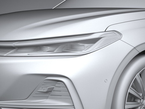 Geely Galaxy A7 2026 3D Модель
