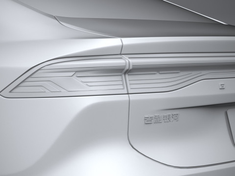 Geely Galaxy A7 2026 3D Модель