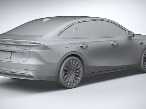 Geely Galaxy A7 2026 3D Модель