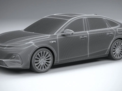 吉利银河A7 2026 3D 模型