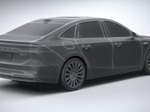 Geely Galaxy A7 2026 3D Модель