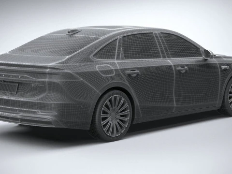 吉利银河A7 2026 3D 模型