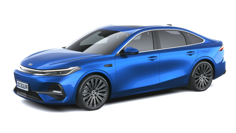 Geely Galaxy A7 2026 3D Modell .c4d .max .obj .3ds .fbx .stl .blend 