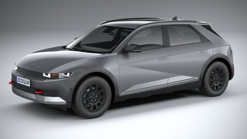 Hyundai Ioniq5 XRT 2025 Modèle 3D .c4d .max .obj .3ds .fbx .stl .blend