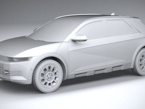 Hyundai Ioniq5 XRT 2025 Modèle 3D