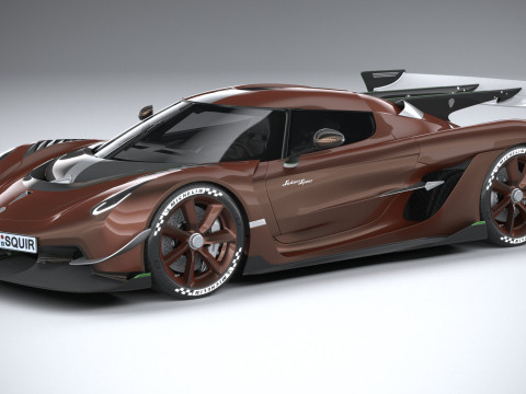 Koenigsegg Sadairs Spear 2026 3D Modell
