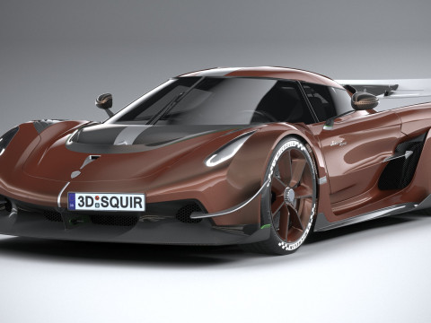 Koenigsegg Sadairs Spear 2026 3D 모델