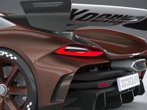 Koenigsegg Sadairs Spear 2026 3D Model