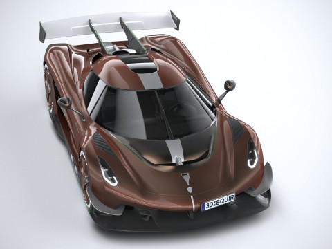 Koenigsegg Sadairs Spear 2026 3D 모델
