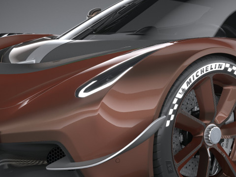 Koenigsegg Sadairs Spear 2026 3D 모델